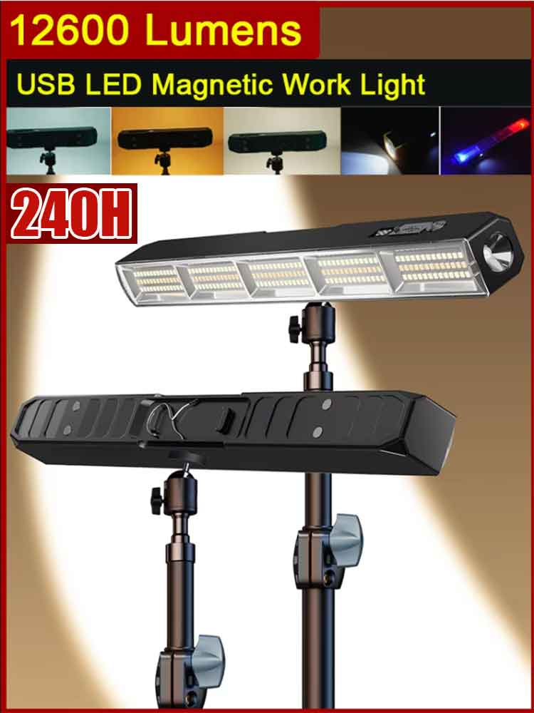 Floor Lamp Tripod - Wysokowydajna Magnetyczna Listwa LED 2026 Nowa