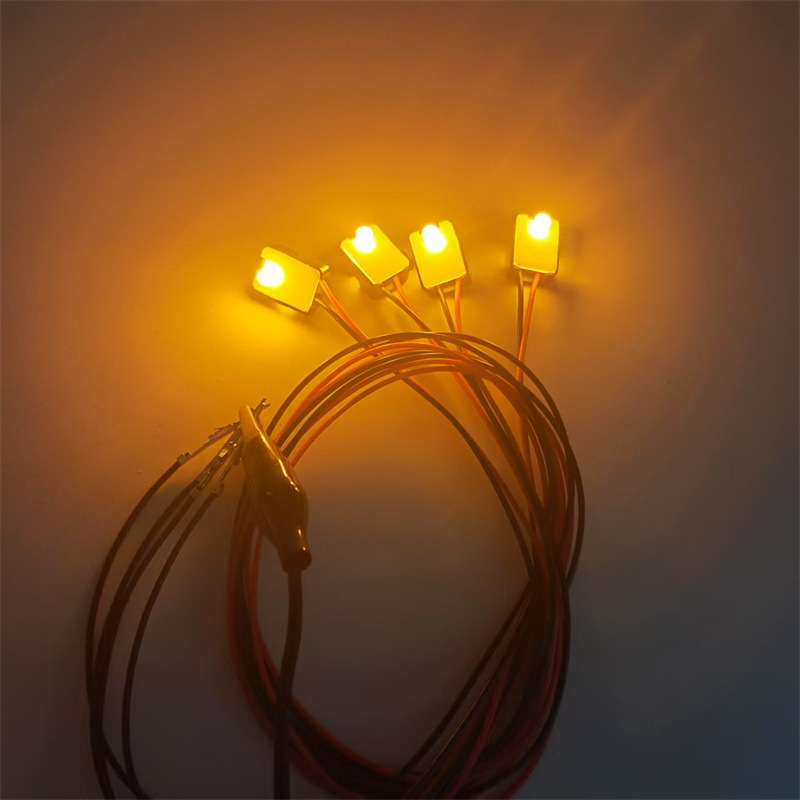 Orange Lighting Decor - Nowe pomarańczowe światło 4 sztuk/zestaw oświetlenie