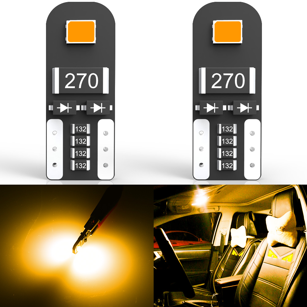 Orange Lighting Decor - 2x Samochodowa lampa LED T10 W5W