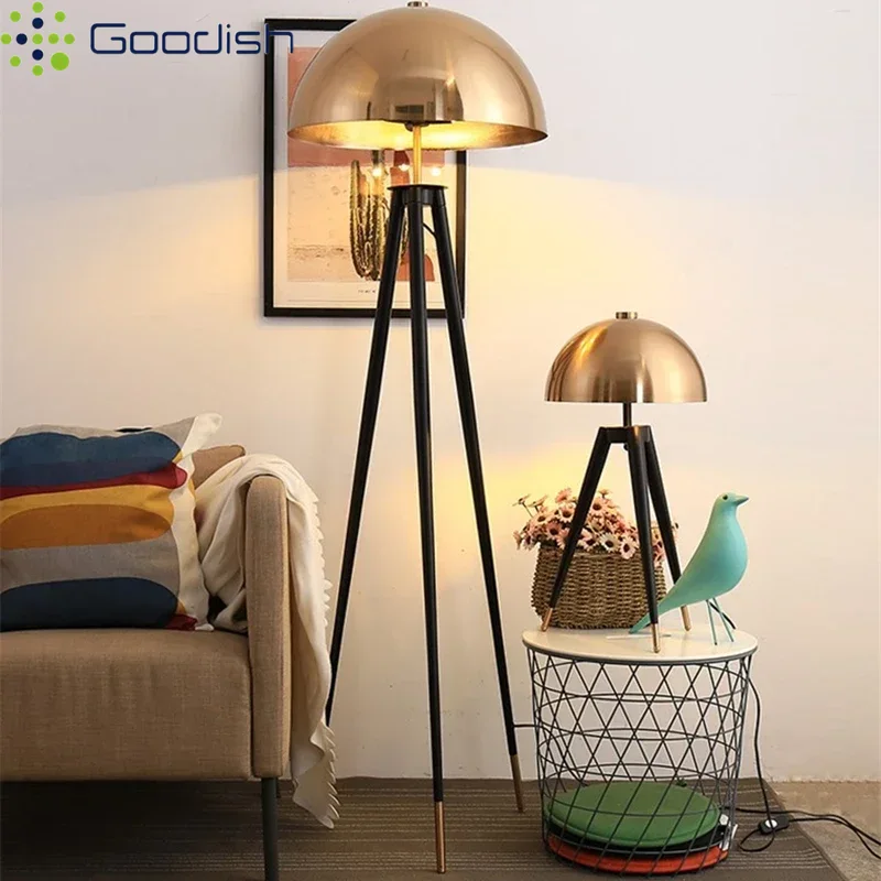 Floor Lamp Tripod - Nowoczesne minimalistyczne nordyckie lampy podłogowe LED