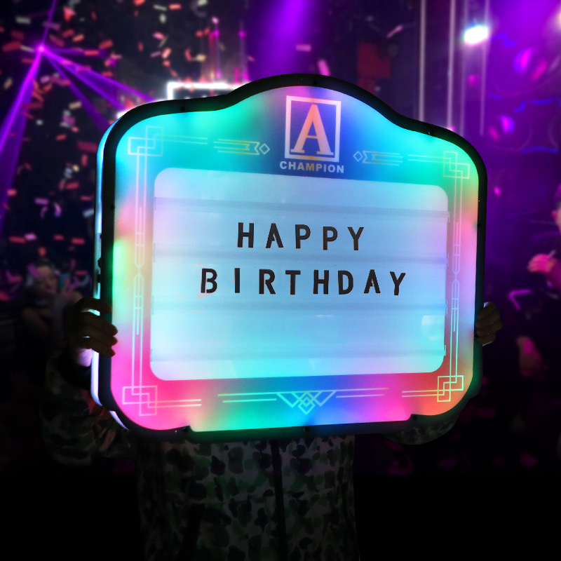 Light Up Letters Marquee - Popularna tablica LED z napisami VIP,
