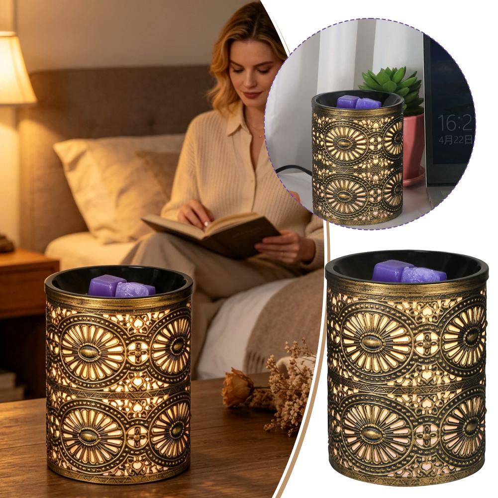Home Lighting And Decor - Nowa lampka nocna z aromaterapią, złoty