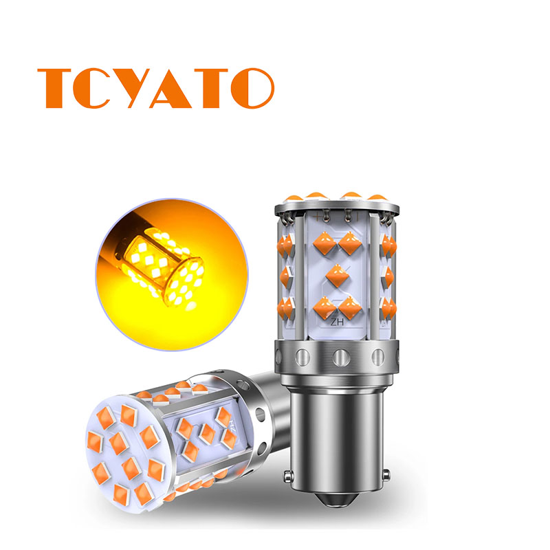 Orange Lighting Decor - TCYATO 2 SZT. 1156 P21W BA15S
