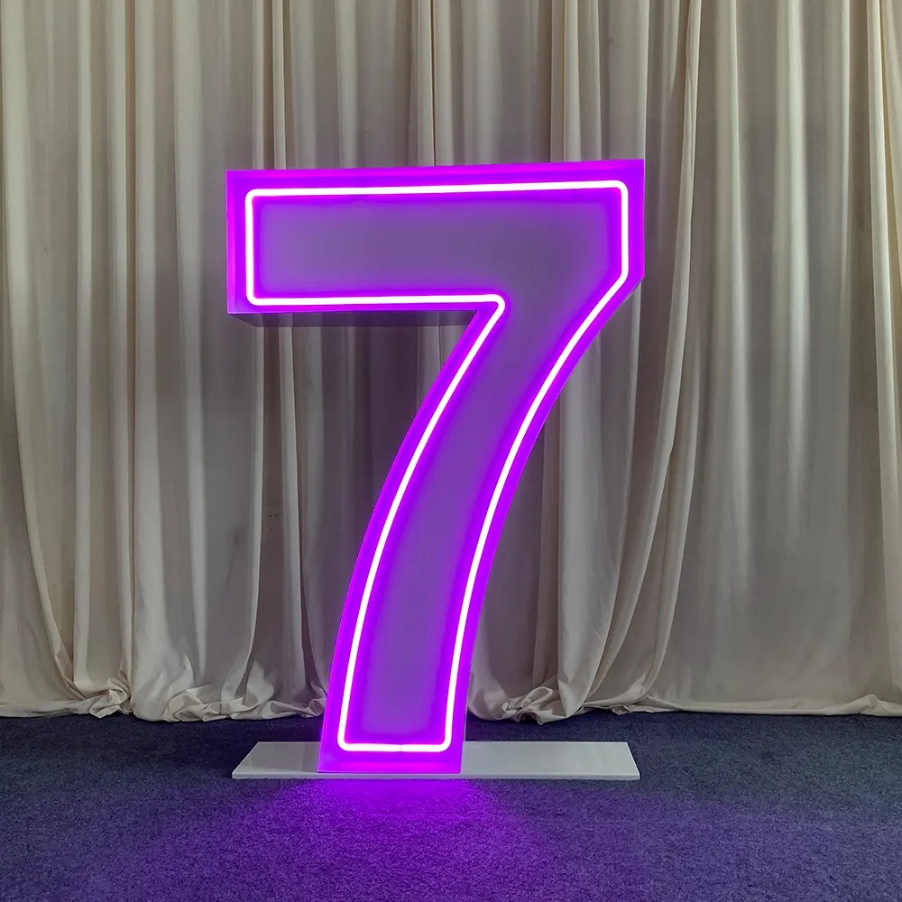 Light Up Letters Marquee - Dioda LED RGB Neonowe Podświetlane Duże