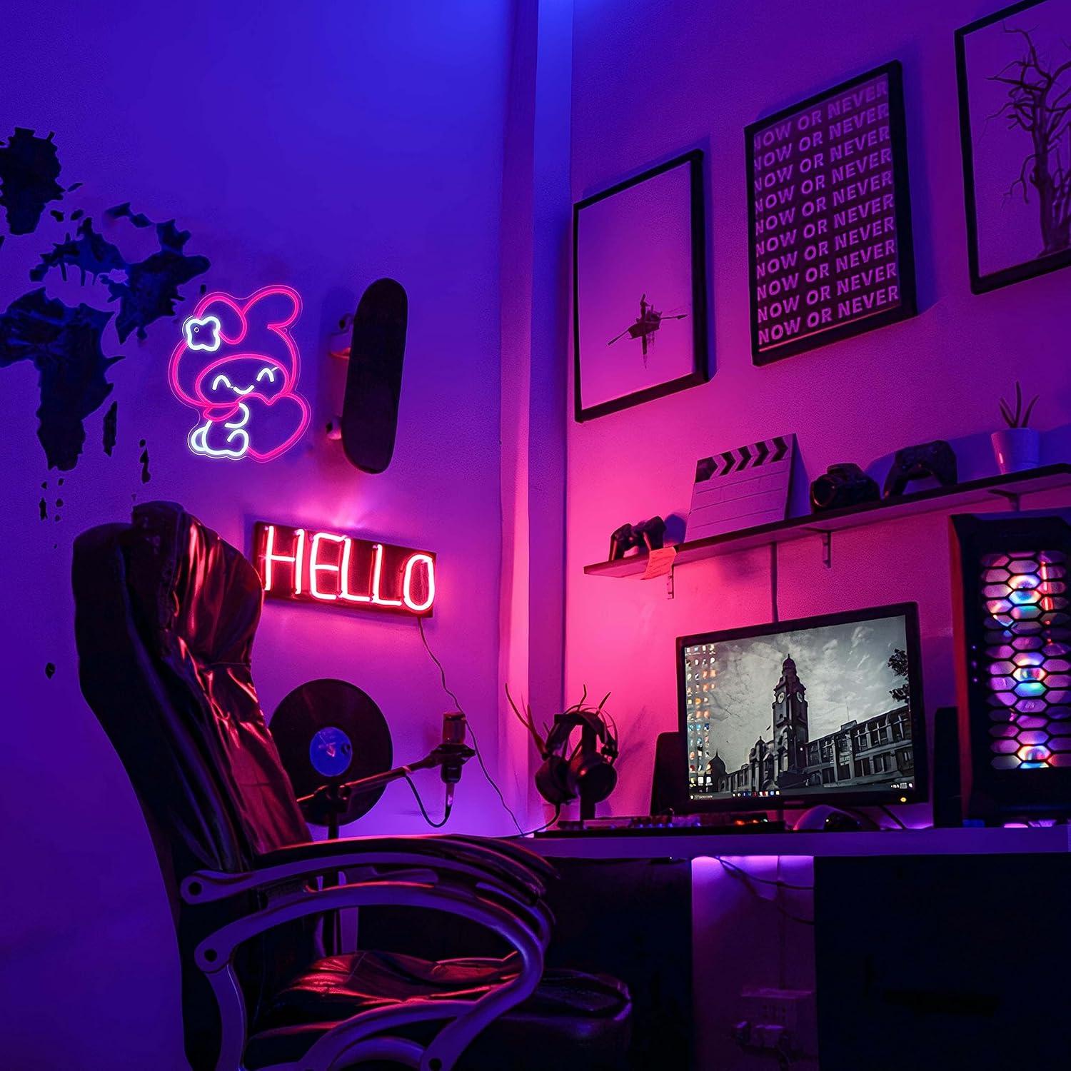 Anime Neonowy Znak Japońskie L – Lighting Decor Living Room recenzja i cena
