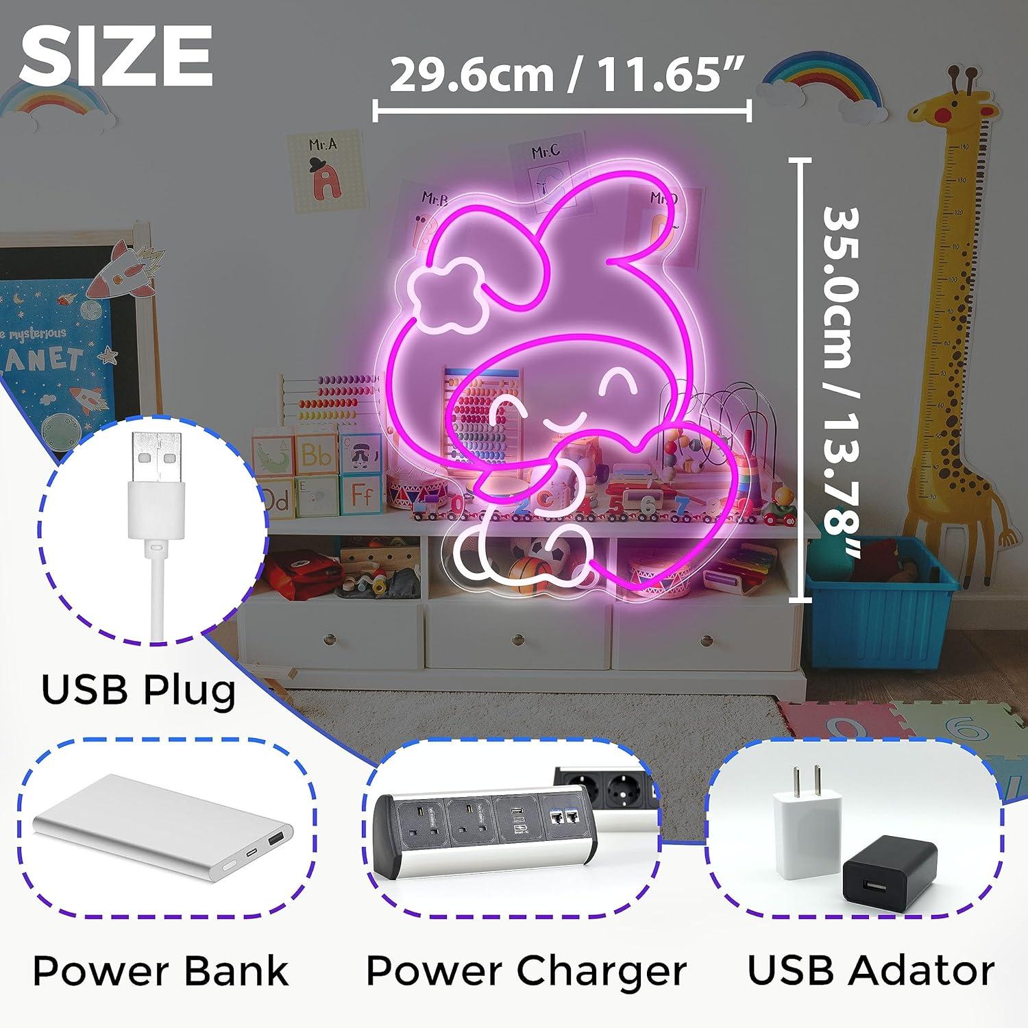Anime Neonowy Znak Japońskie L – Lighting Decor Living Room recenzja i cena