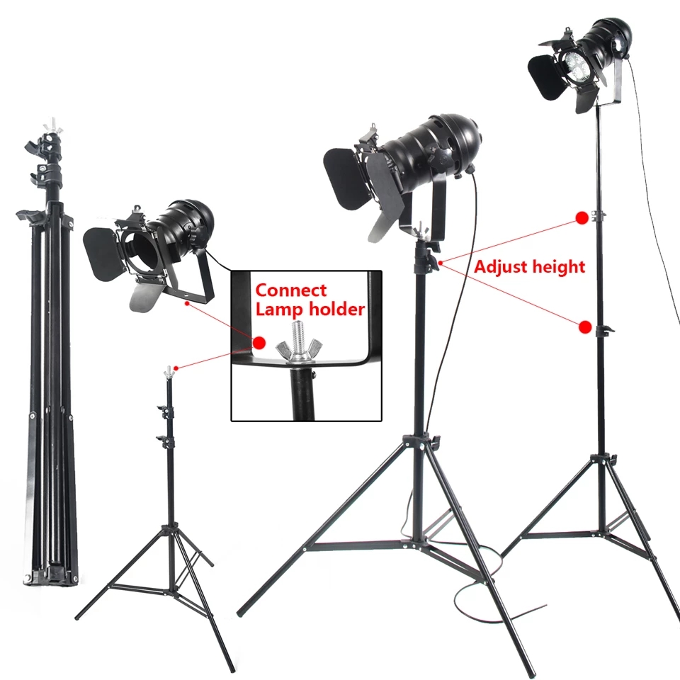 Przemysłowy Bar kreatywny Stud – Floor Lamp Tripod recenzja i cena