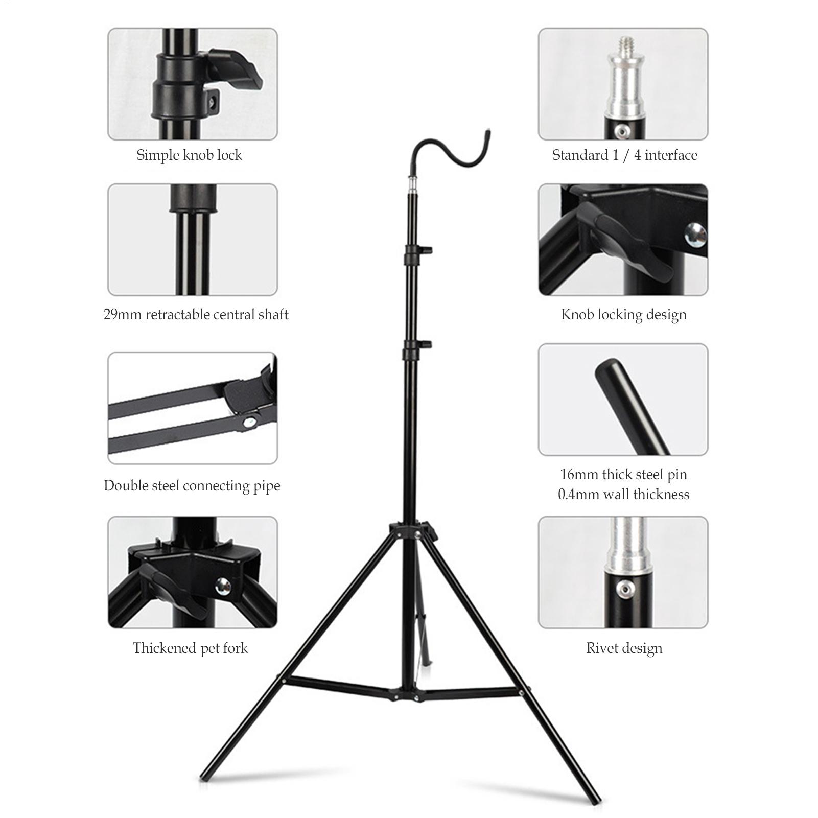 Stojak na lampę kempingową 2m, – Floor Lamp Tripod recenzja i cena