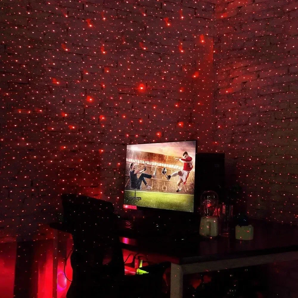 Romantyczna lampka LED do samo – Star Projector Night recenzja i cena