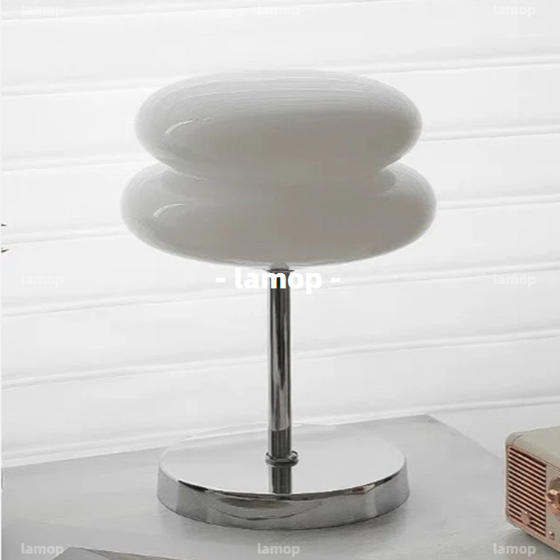 Lampa stołowa Bauhaus Cream-Gl – Lighting Decor Living Room recenzja i cena