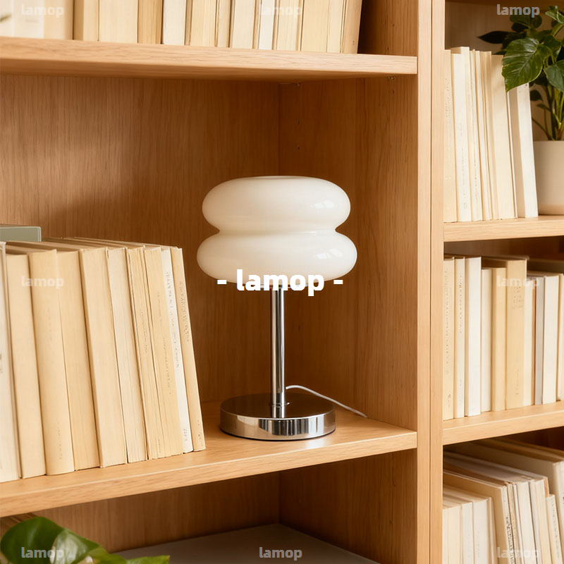 Lampa stołowa Bauhaus Cream-Gl – Lighting Decor Living Room recenzja i cena