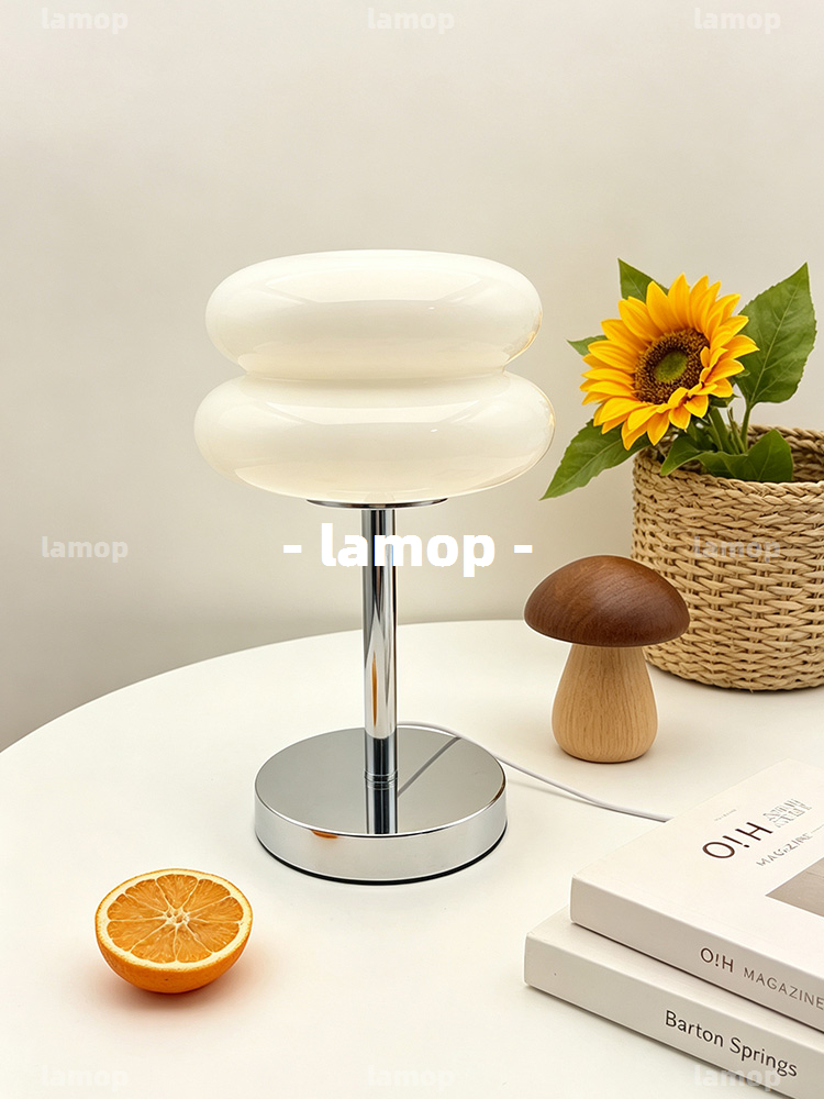 Lampa stołowa Bauhaus Cream-Gl – Lighting Decor Living Room recenzja i cena