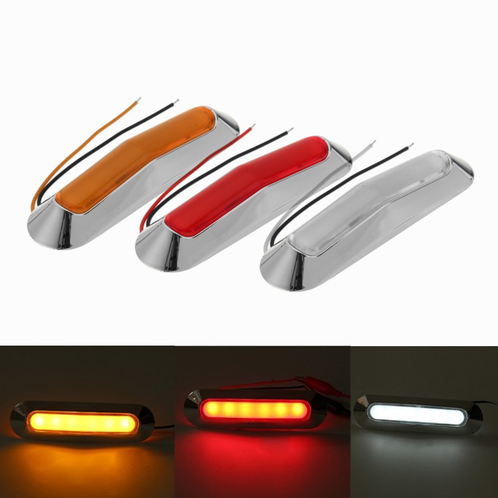 6/10PCS 6 LED 12V 24V Chromowa – Orange Lighting Decor recenzja i cena