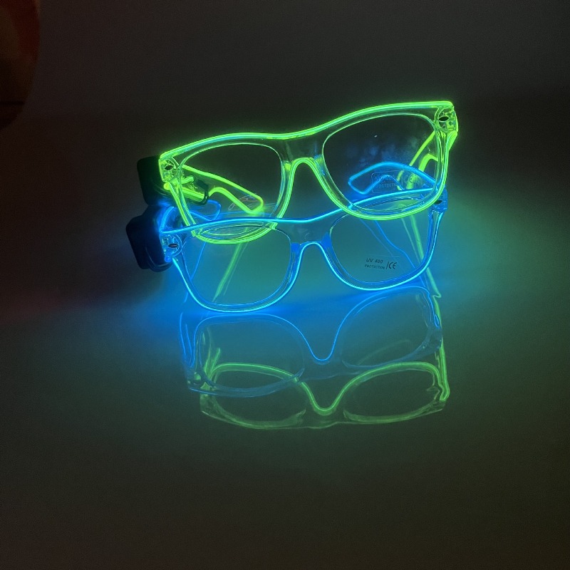 Okulary LED z przezroczystą op – Lighting Visual recenzja i cena