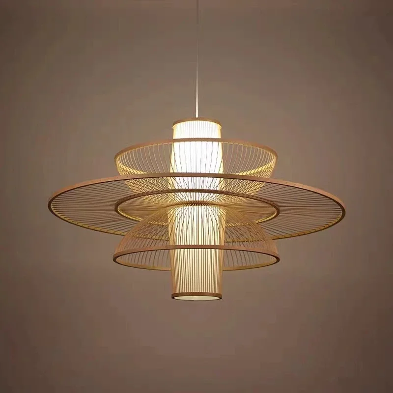 Wiejski ręcznie tkany bambusow – Japanese Lighting Decor recenzja i cena