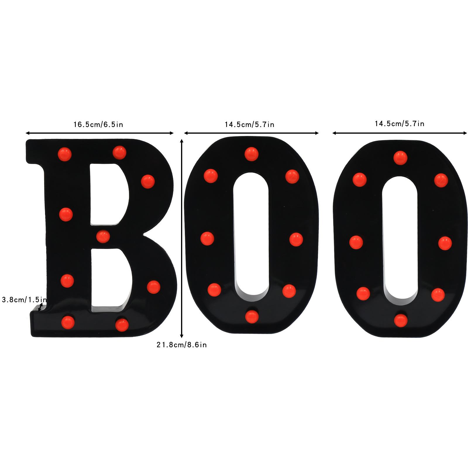 Dekoracje Halloweenowe do Wewn – Light Up Letters Marquee recenzja i cena