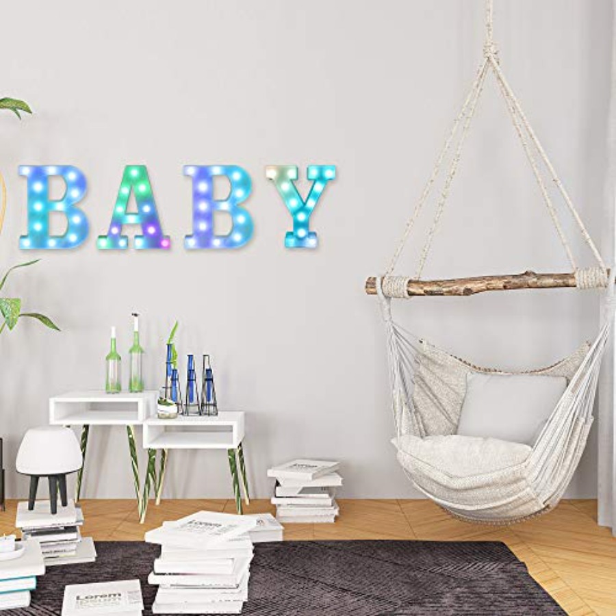 Świecące litery LED z pilotem, – Light Up Letters Marquee recenzja i cena