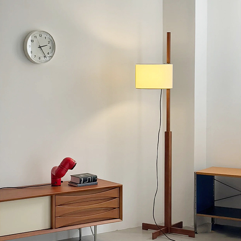 Japońska Podnoszona Drewniana  – Floor Lamp Tripod recenzja i cena