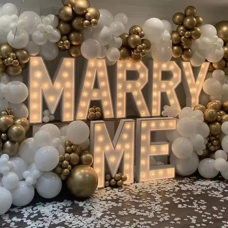 Litery świetlne o długości 91, – Light Up Letters Marquee recenzja i cena