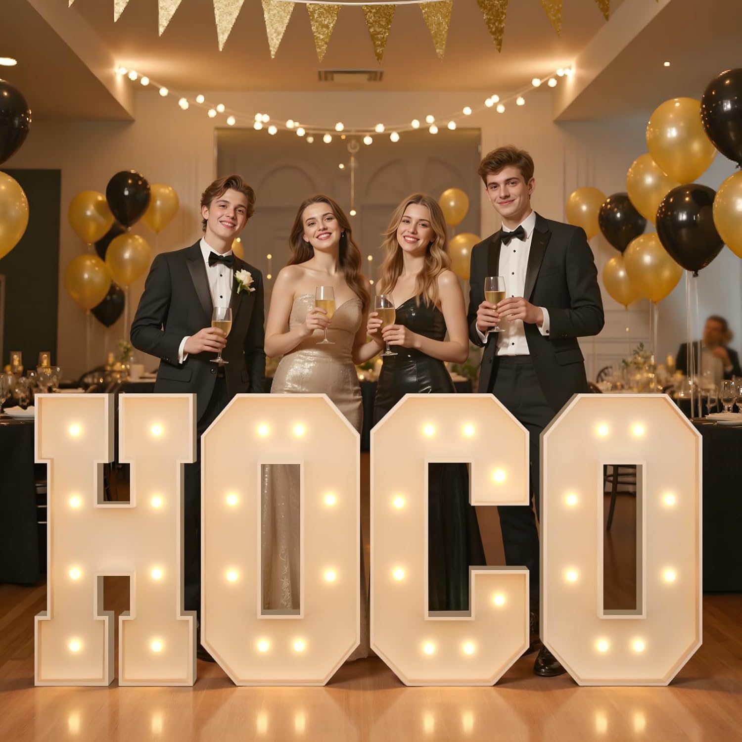 Litery świetlne o długości 91, – Light Up Letters Marquee recenzja i cena