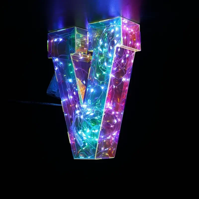 Lampki LED w stylu Glam - Lite – Light Up Letters Marquee recenzja i cena