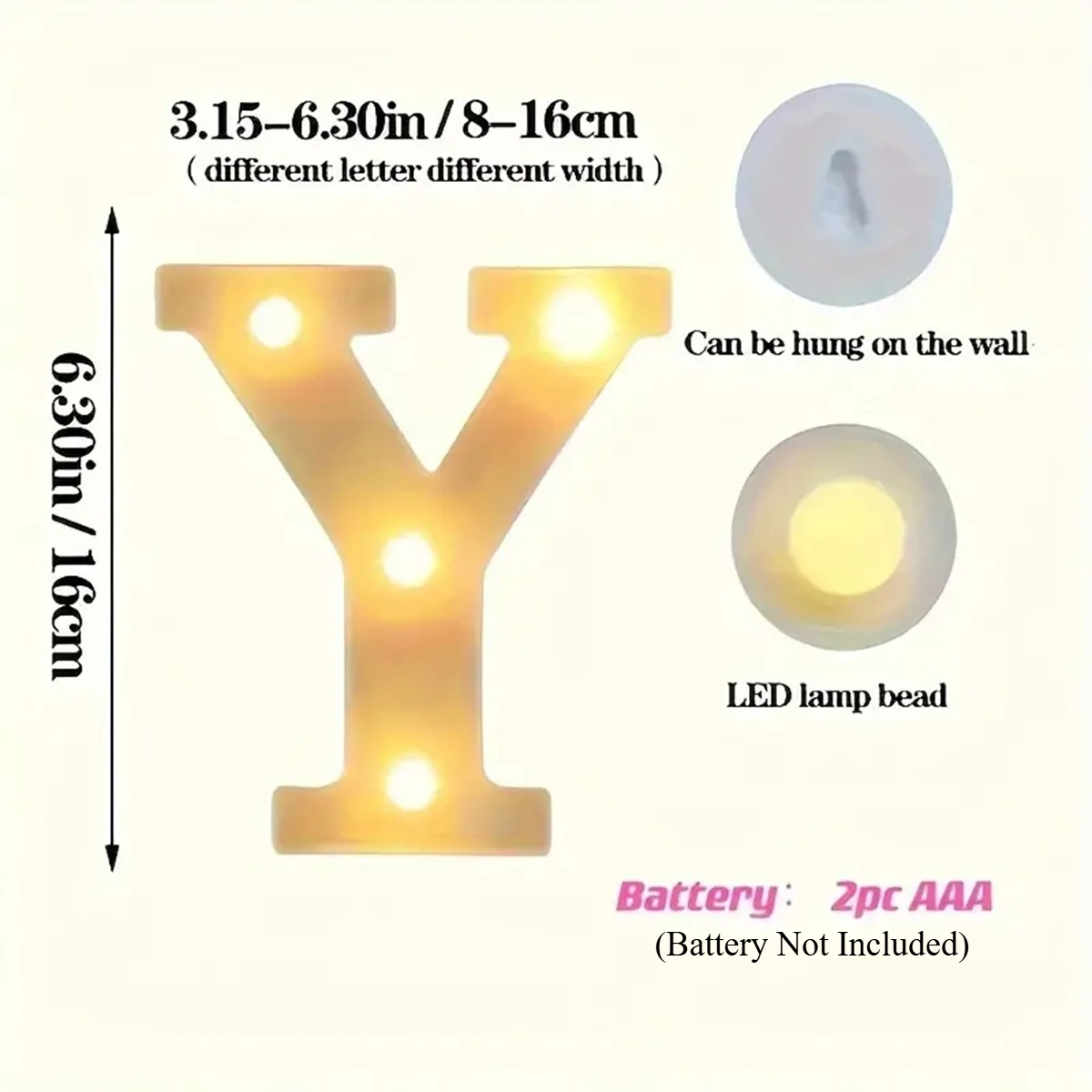 1 szt. LED-owa Podświetlana Li – Light Up Letters Marquee recenzja i cena