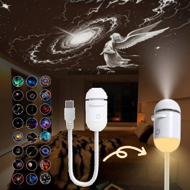 Projektor Gwiazd Galaxy, Lampk – Star Projector Night recenzja i cena