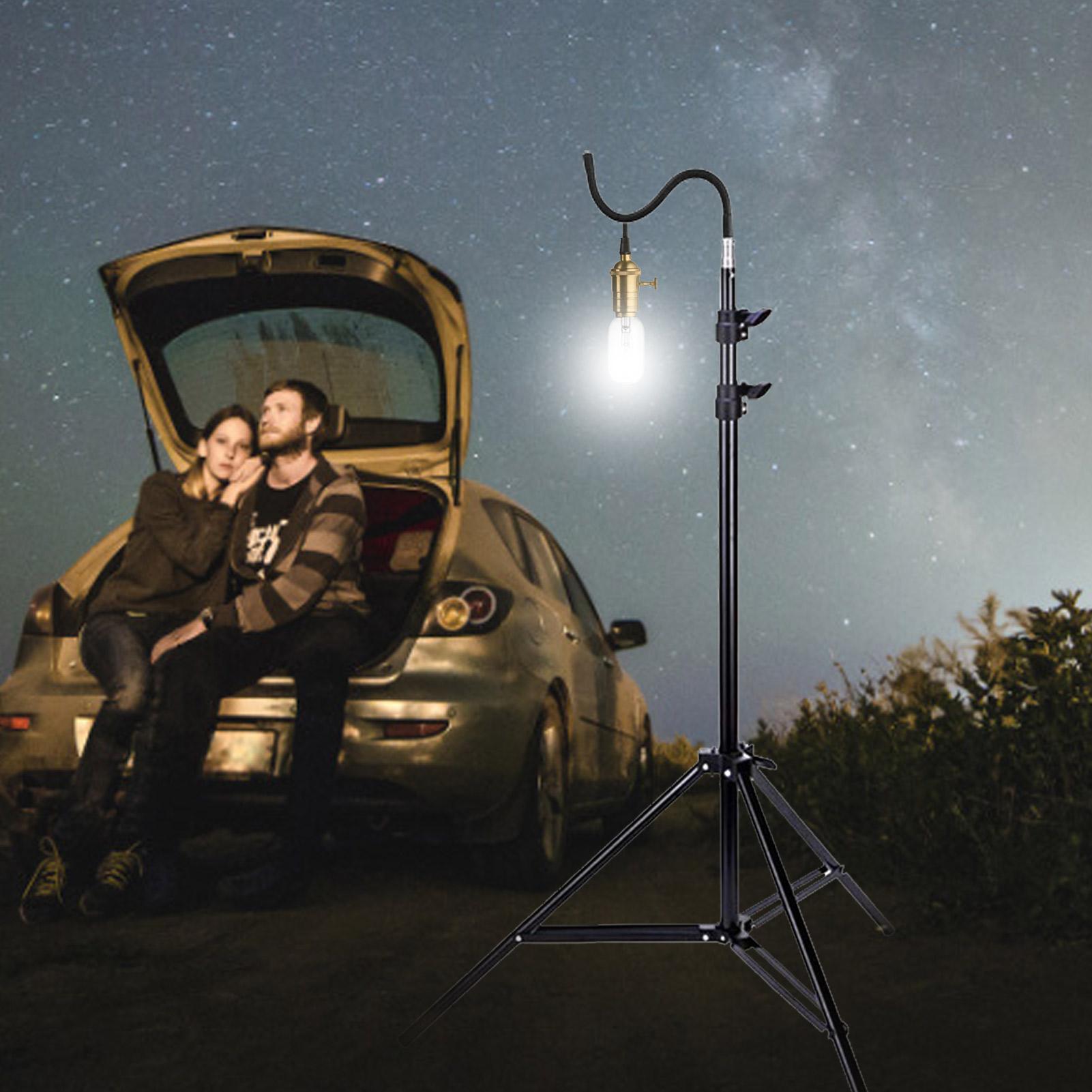 Stojak na lampę kempingową 2m, – Floor Lamp Tripod recenzja i cena