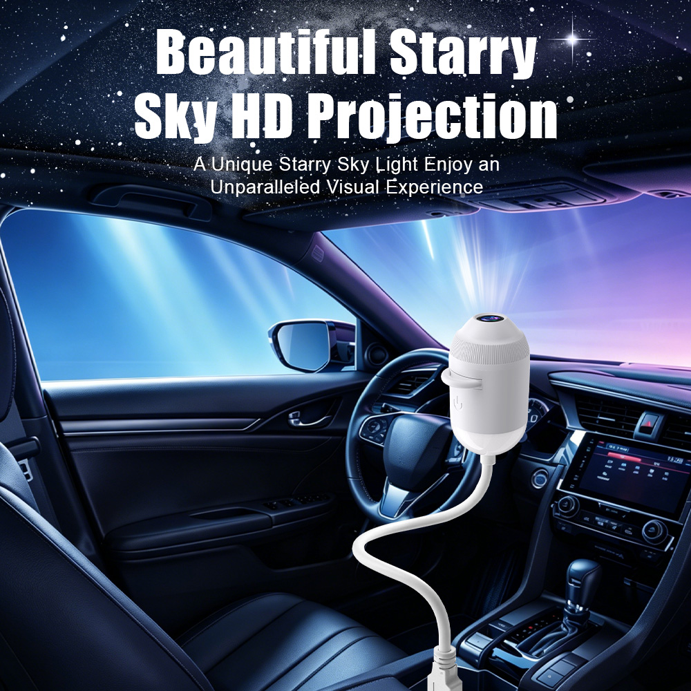 Projektor Gwiazd USB do Samoch – Star Projector Night recenzja i cena